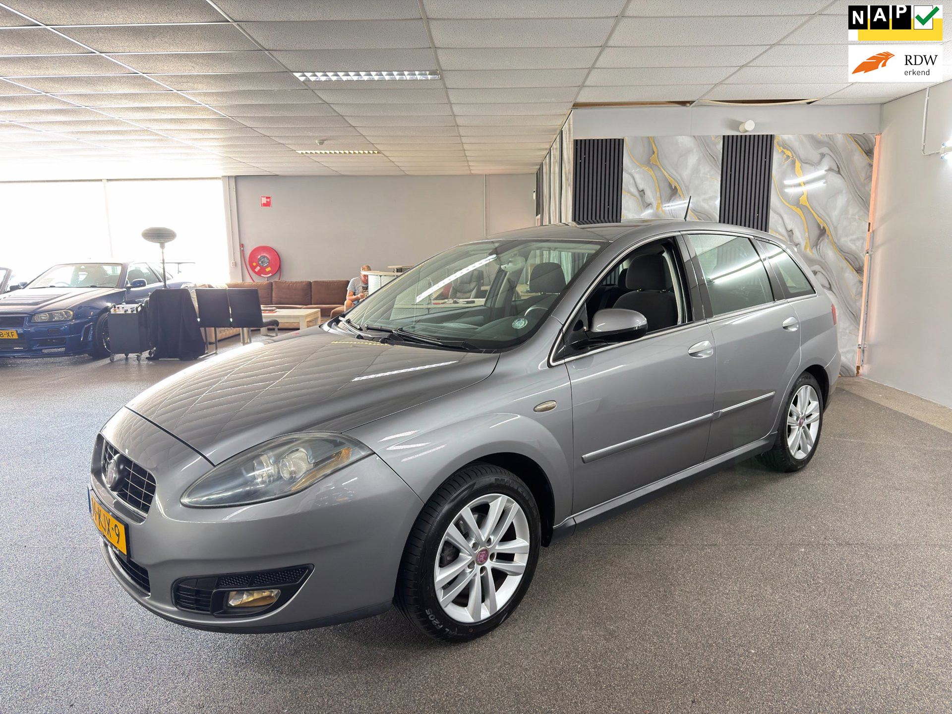 Fiat Croma 2.2 16V Corporate Apk Nieuw,Cruise,Clima,Parksensoren,N.A.P,Lm velgen,Trekhaak,2 sleutels,Topstaat!!