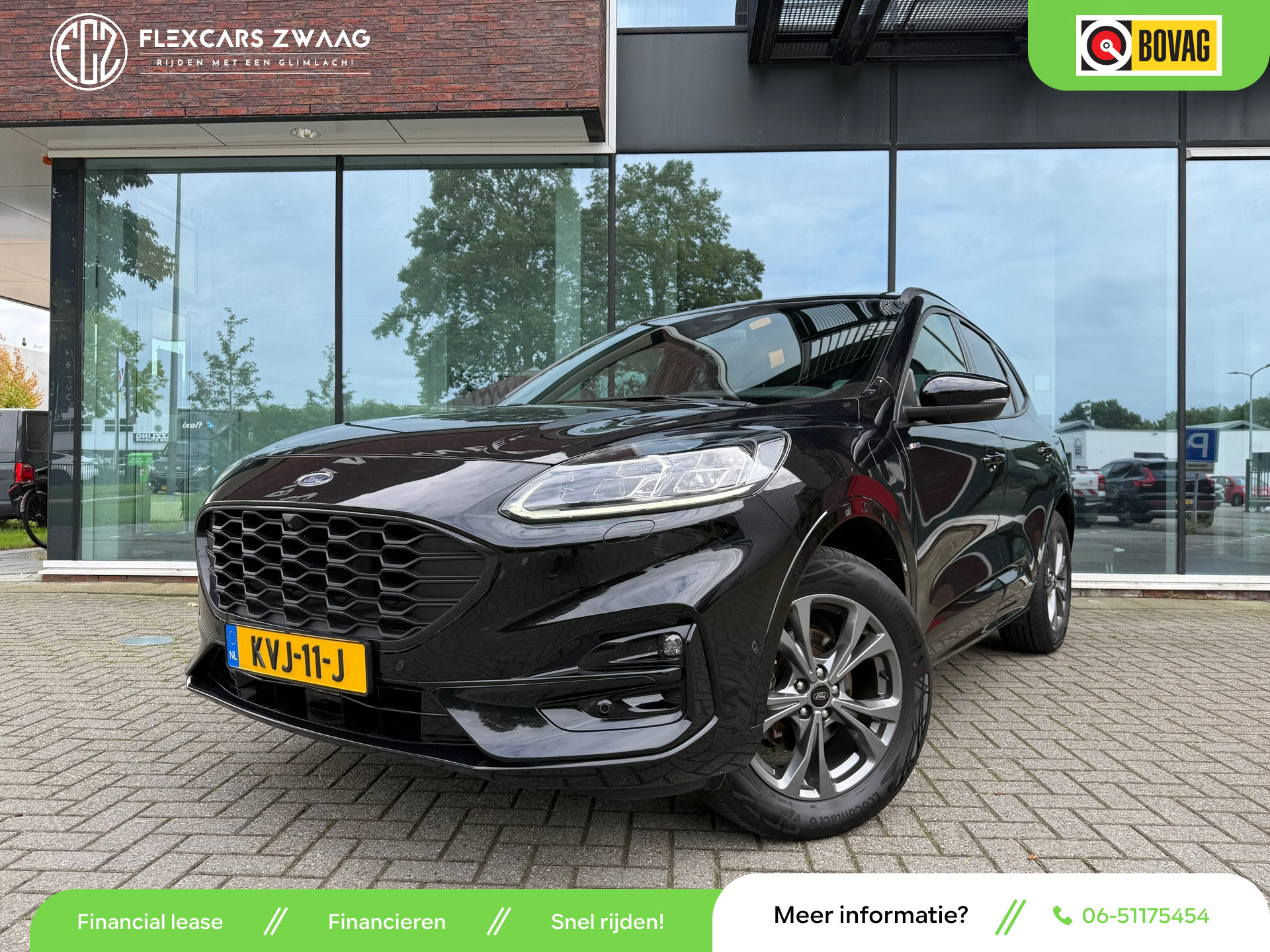 Ford Kuga 2.5 PHEV ST-Line X – Automaat – Navi – Climate – Elektrische klep