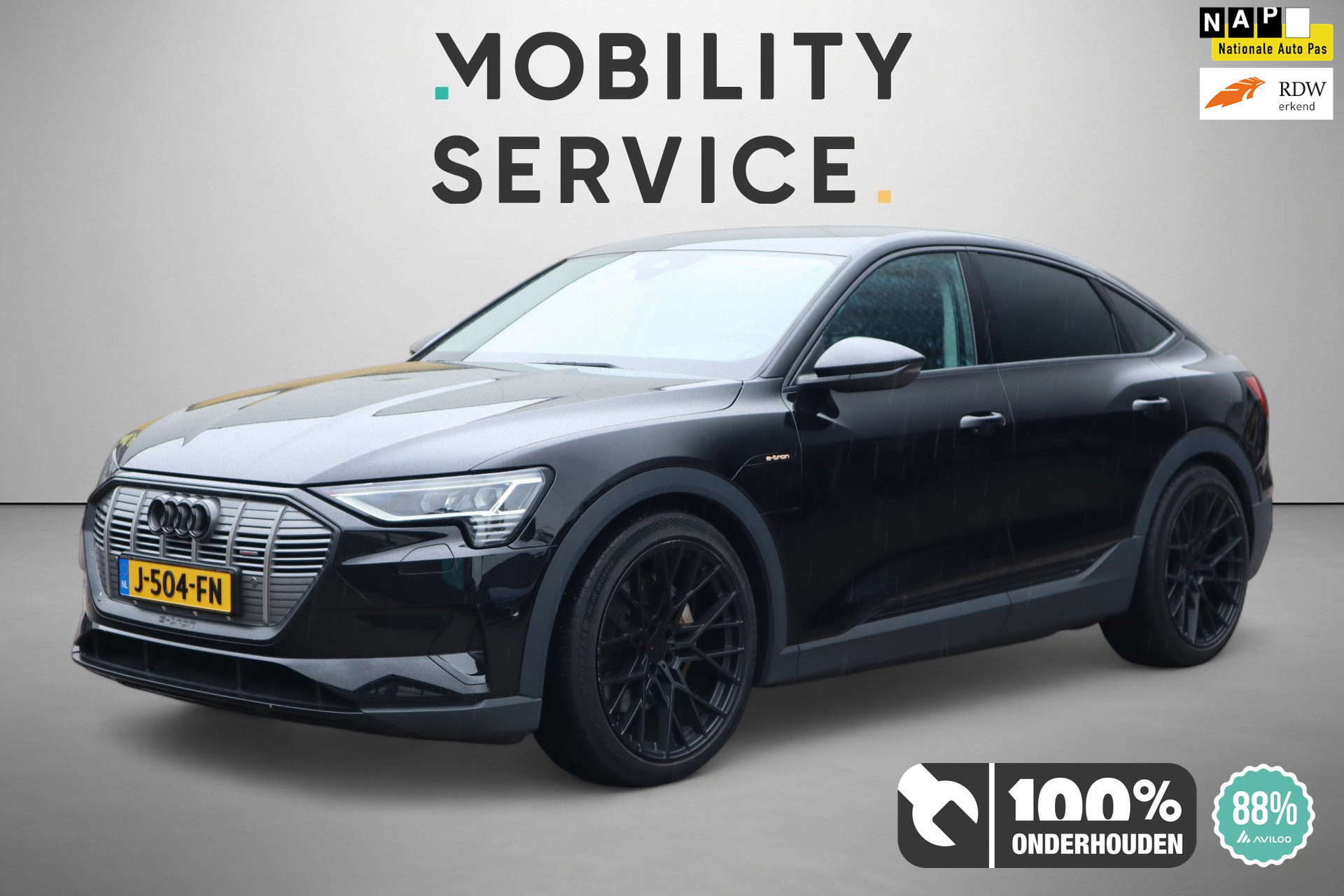 Audi e-tron Sportback 50 quattro edition 71 kWh SOH89% LED Leder CarPlay Leder Sportstoelen