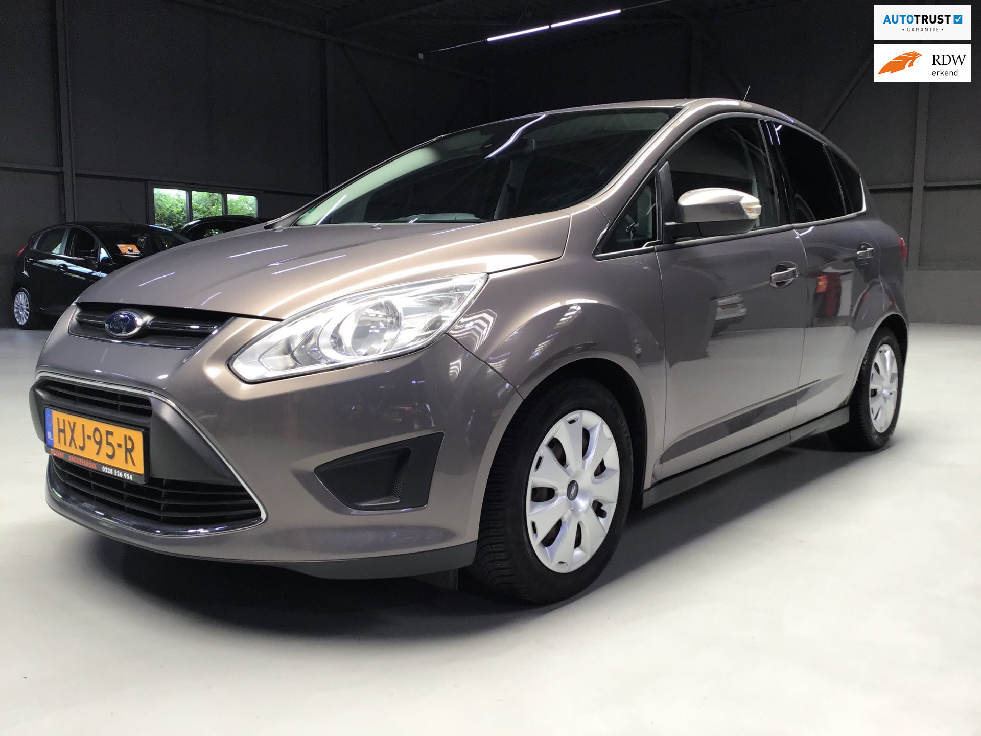 Ford C-MAX 1.0 Lease Titanium I 2e Eigen I New Apk + Kln Brt I Compl Onderh.I Clima I Cruise I Stoelverw. I 6Bak I Isofix I 125 PK