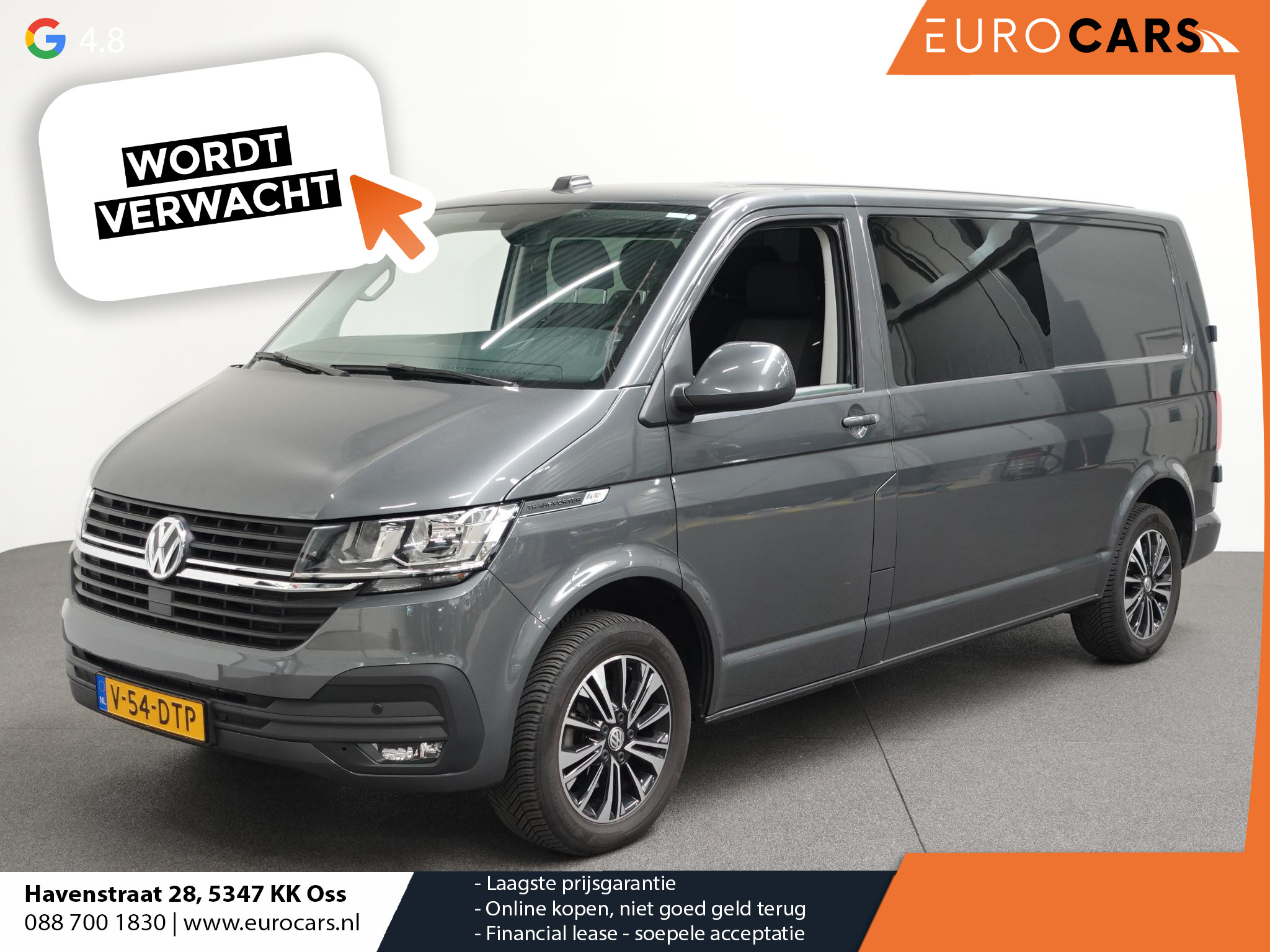 Volkswagen Transporter 2.0 TDI L2H1 Highline Automaat Dubbele Cabine