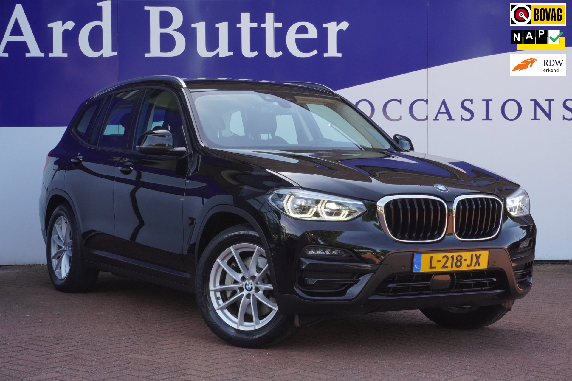 BMW X3 XDrive30e Business Edition Sport Plus+Led+Leder+Parking-Pack+Adaptief-Cruise+Elek-Klep+navigatie+NIEUWE BANDEN