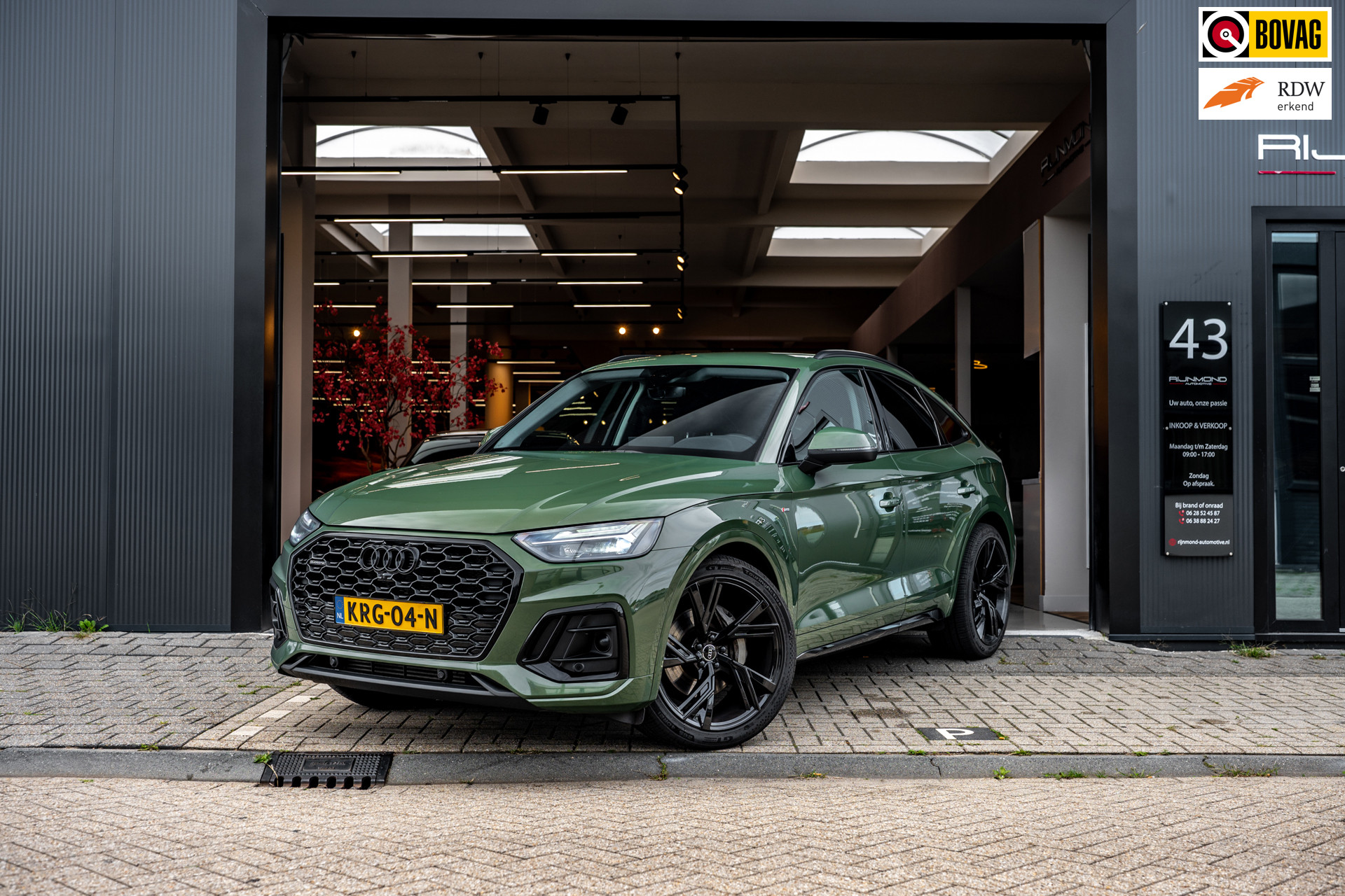 Audi Q5 Sportback 50 TFSI e S edition Competition 299 PK| Dealer Onderhouden |Luchtvering |Carplay | Elektrische stoelen|