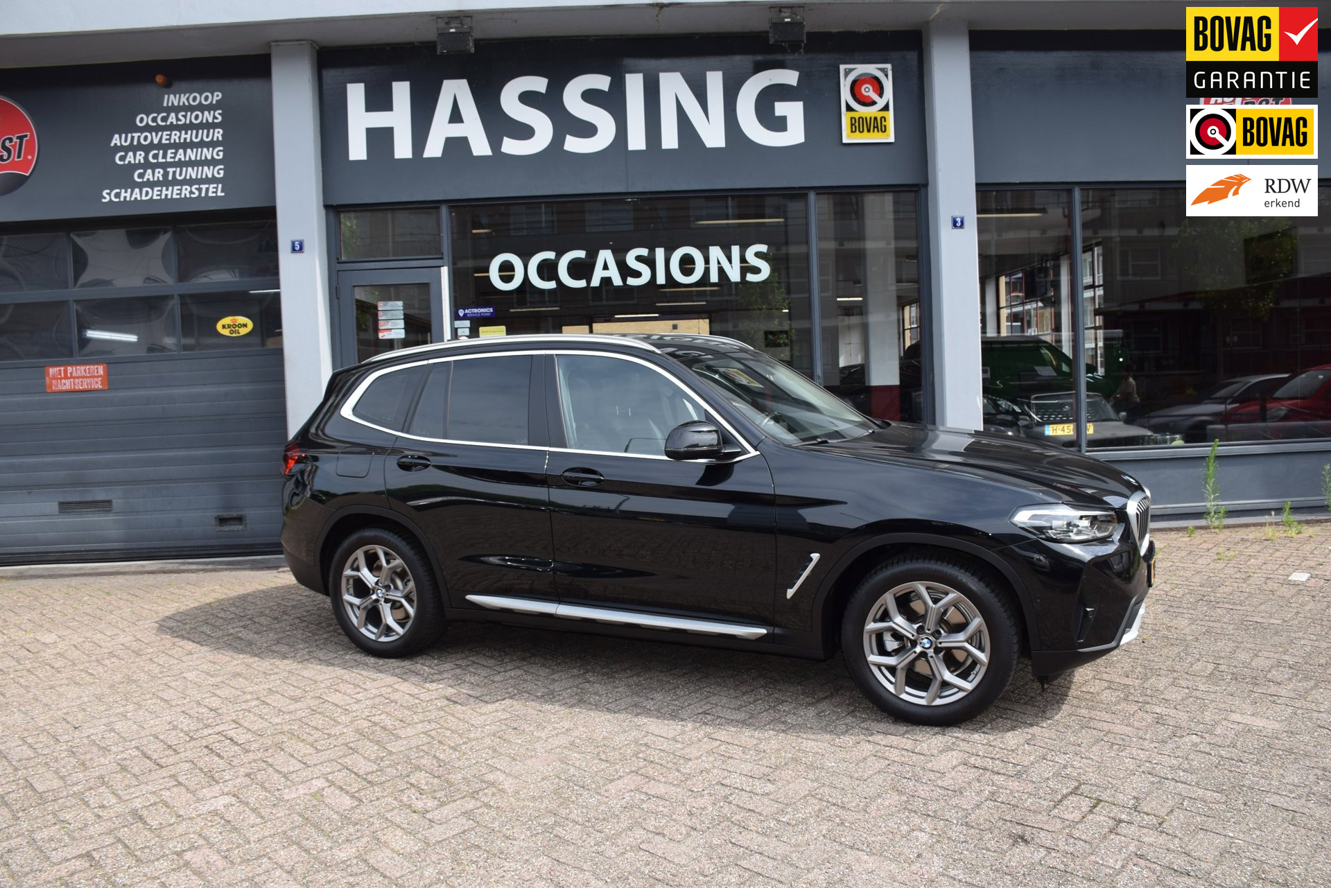BMW X3 XDrive20i High Executive, Pano, Led , PDC, Full Ledere. sp. stoelen, Adaptive cruise contr. Keyles go, inklapbare spiegels,