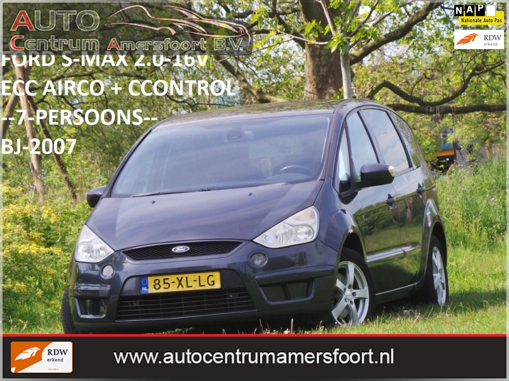 Ford S-Max 2.0-16V ( 7-PERSOONS + INRUIL MOGELIJK )