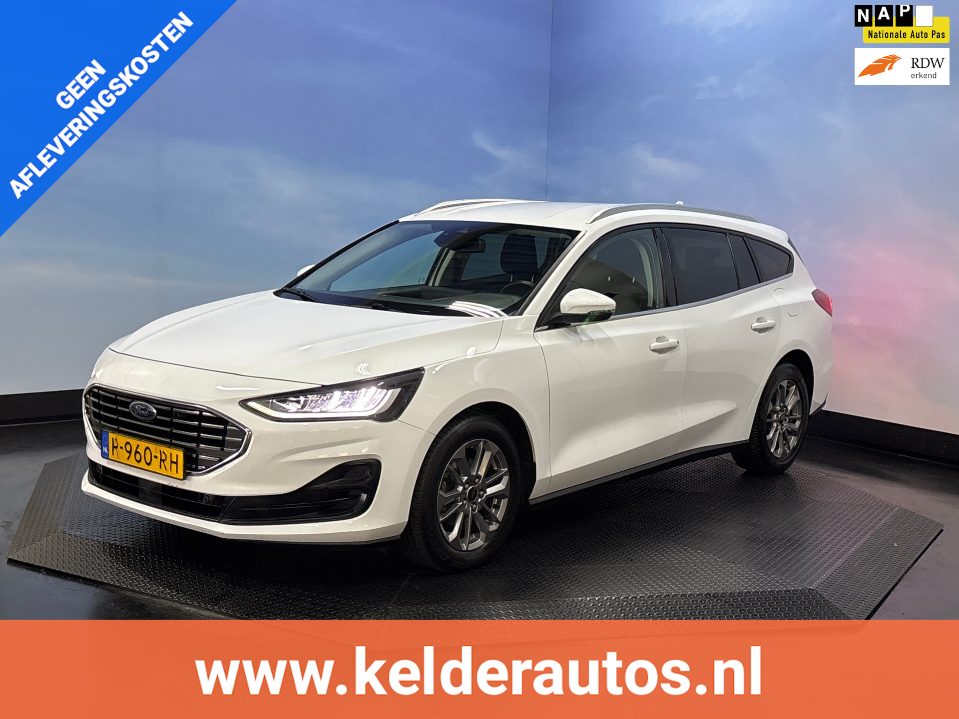 Ford FOCUS Wagon 1.0 EcoBoost Hybrid Titanium Navi | Clima | Cruise | PDC | Trekhaak