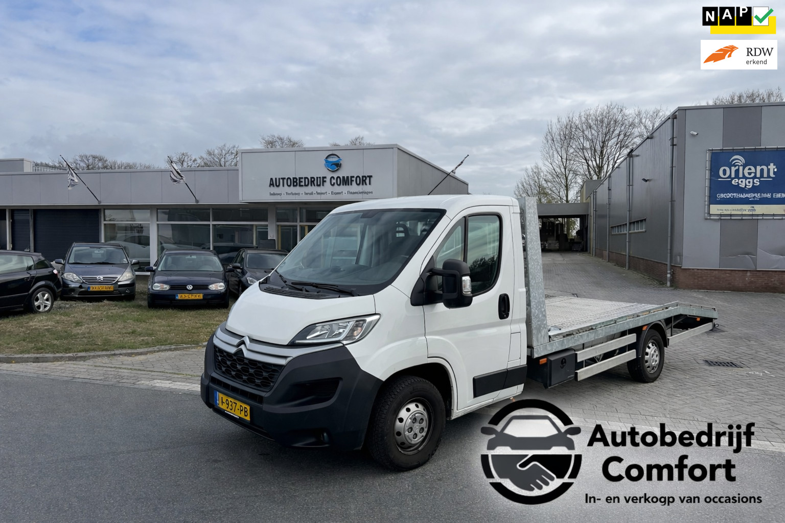 Citroën Jumper 35 2.0 BlueHDi L4. Airco – lage km – Oprijwagen – autoambulance.
