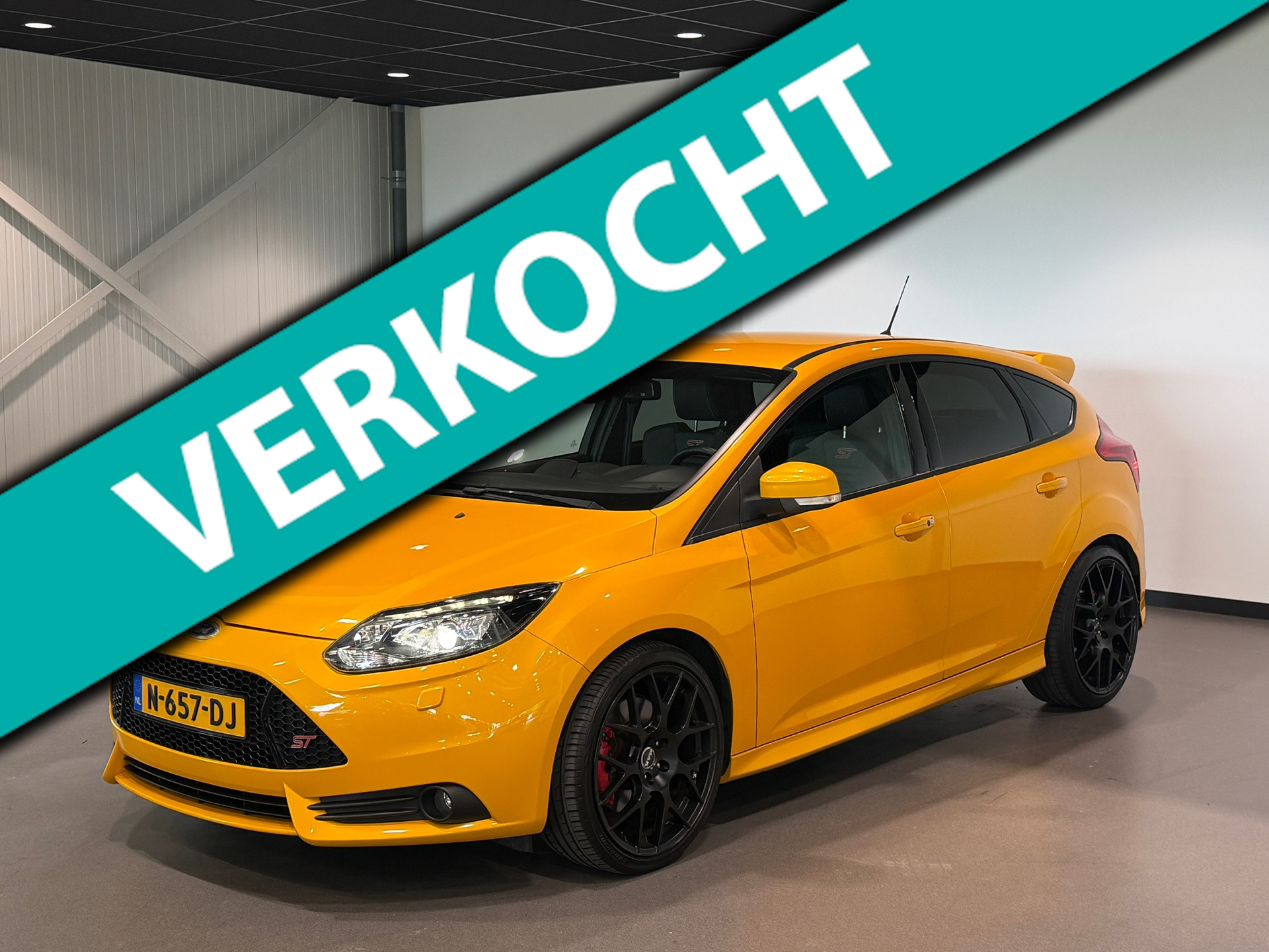 Ford Focus 2.0 EcoBoost ST-3 Topstaat! Leder|Keyless|Historie!|