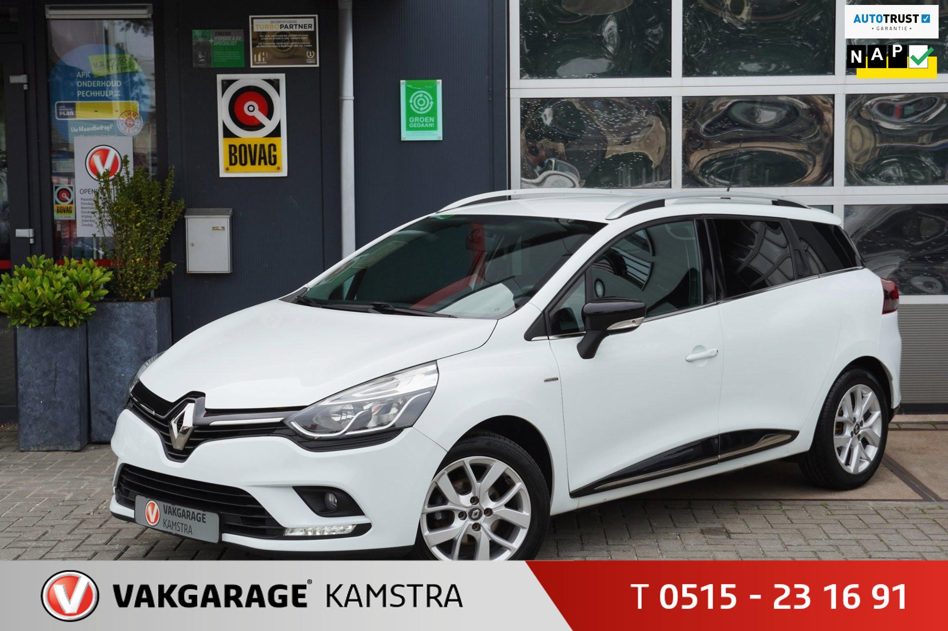 Renault Clio Estate 0.9 TCe Intens NAP DAB+/Airco/Cruise/Navi