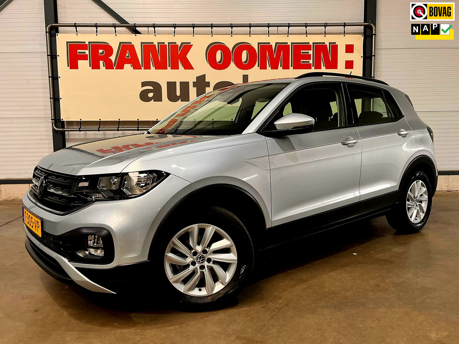 Volkswagen T-Cross 1.0 TSI 95PK Life + NAP|Dealer OH|Adaptive Cruise|Navi|DAB|Apple|Android|Camera|Airco|16″LMV