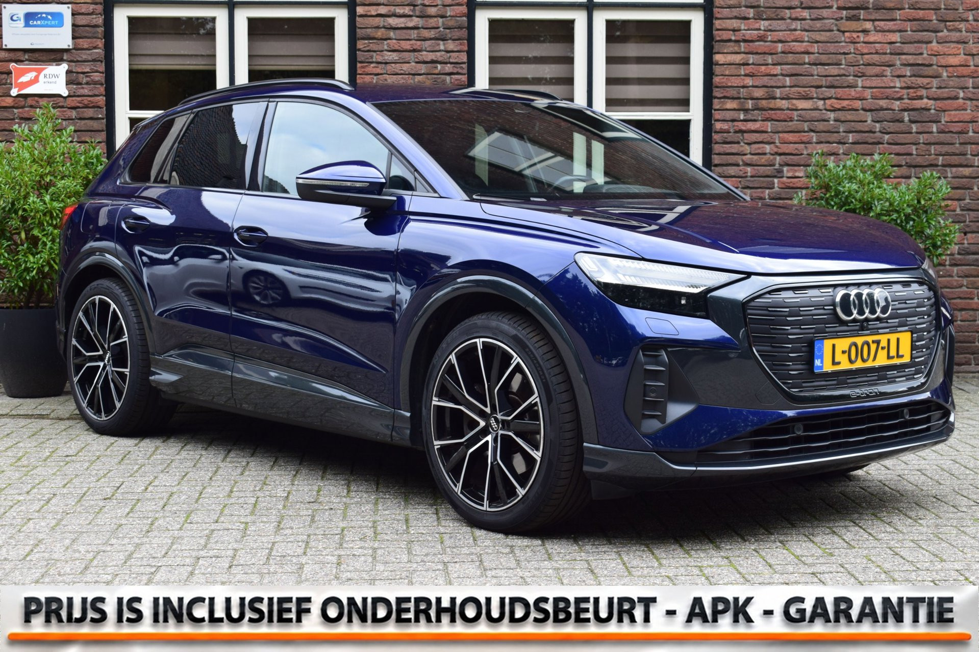 Audi Q4 e-tron 40 Launch Edition Advanced 77 kWh 21Inch | Lederen bekleding