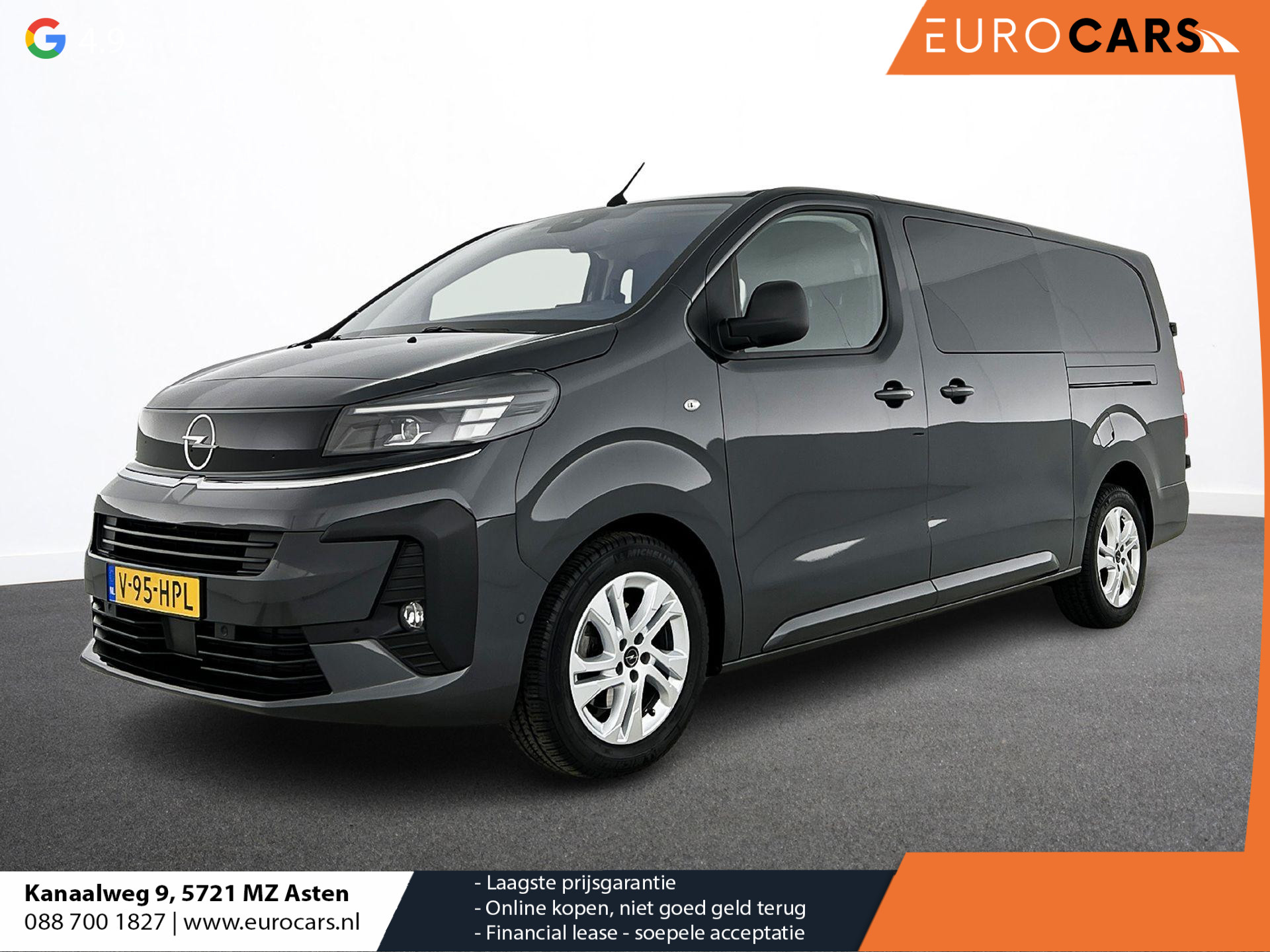 Opel Vivaro 2.0 180PK L3 Automaat Dubbele Cabine