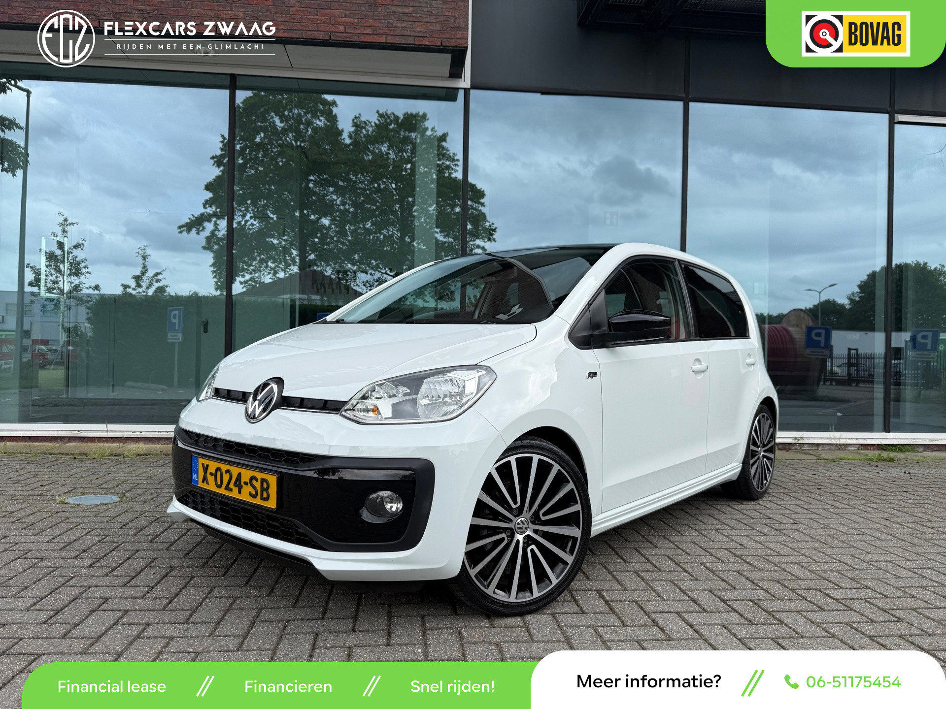 Volkswagen up! 1.0 R-Line – Winterpakket – Navi – Airco – Black Pack