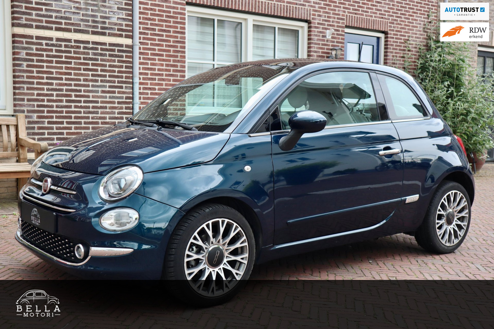 Fiat 500 1.0 Hybrid Star | RIJKLAARPRIJS | Apple CarPlay | Panoramadak | Cruise Control | Parkeersensoren | Digitale Cockpit