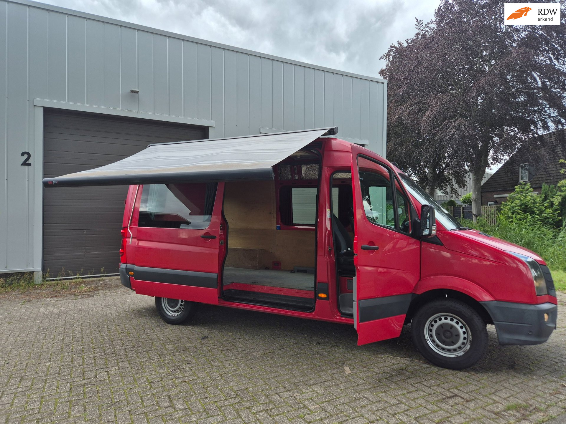 Volkswagen CRAFTER CAMPER EURO6 160PK WEBASTO AIRCO LUIFEL L2H2