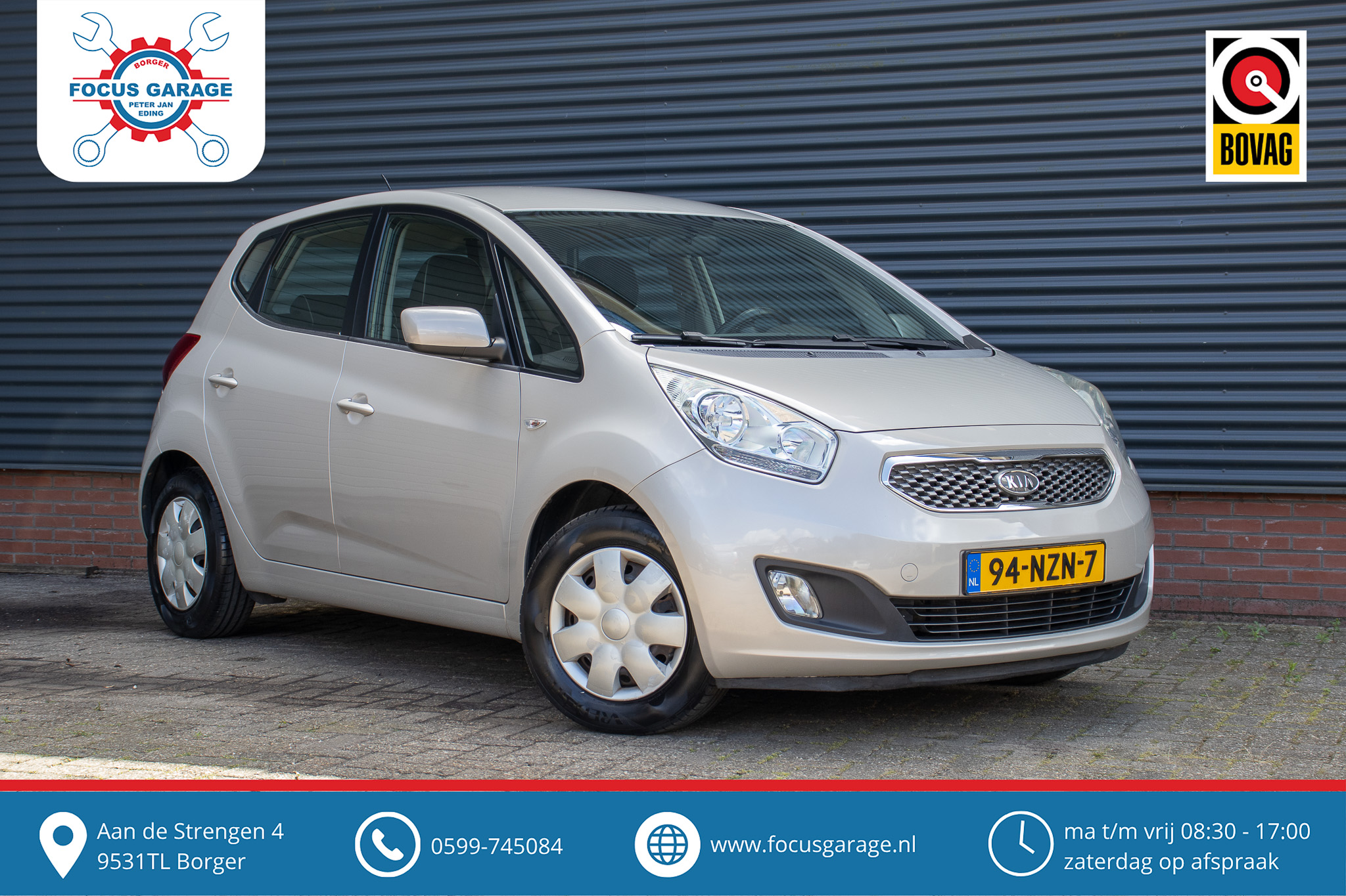Kia Venga 1.4 CVVT X-tra Airco|pdc|Cruise