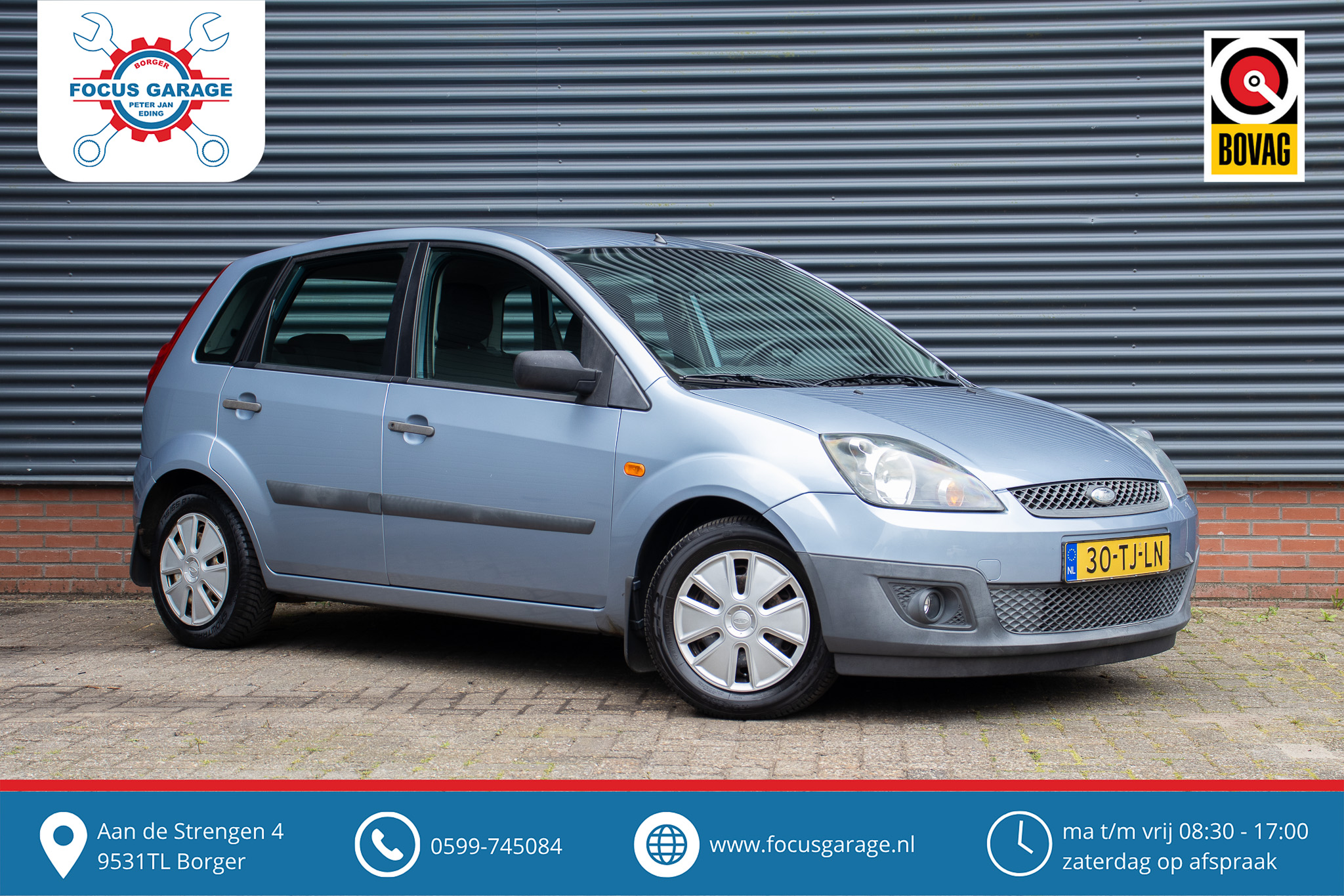 Ford Fiesta 1.30 1.3-8V Champion Airco, koppeling nieuw