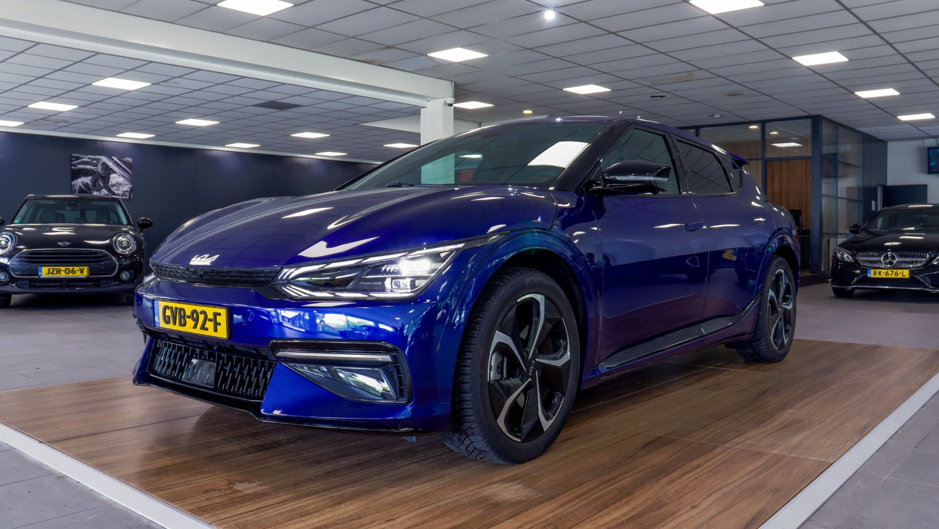 Kia Ev6 GT-Line 77.4 kWh soh100%/Techpack/360/Meridian/Trekhaak/Stoelkoeling/Stuurverwarming