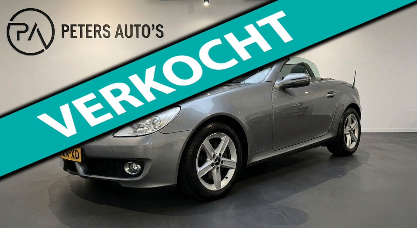 Mercedes-Benz SLK 200 K. Prestige Plus Carplay/Leder/Airscarf/Stoelverwarming