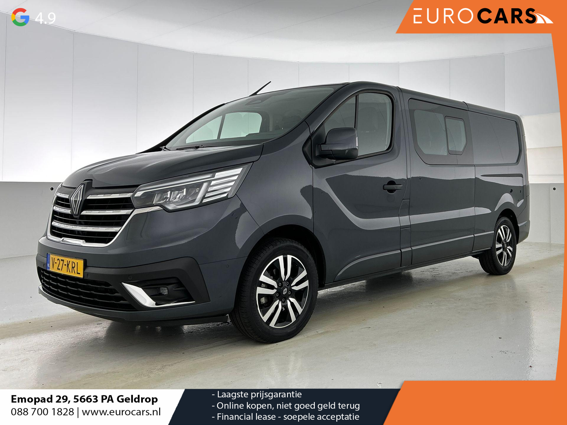 Renault Trafic 2.0 Blue dC1 150PK L2H1 Dubbele Cabine Automaat