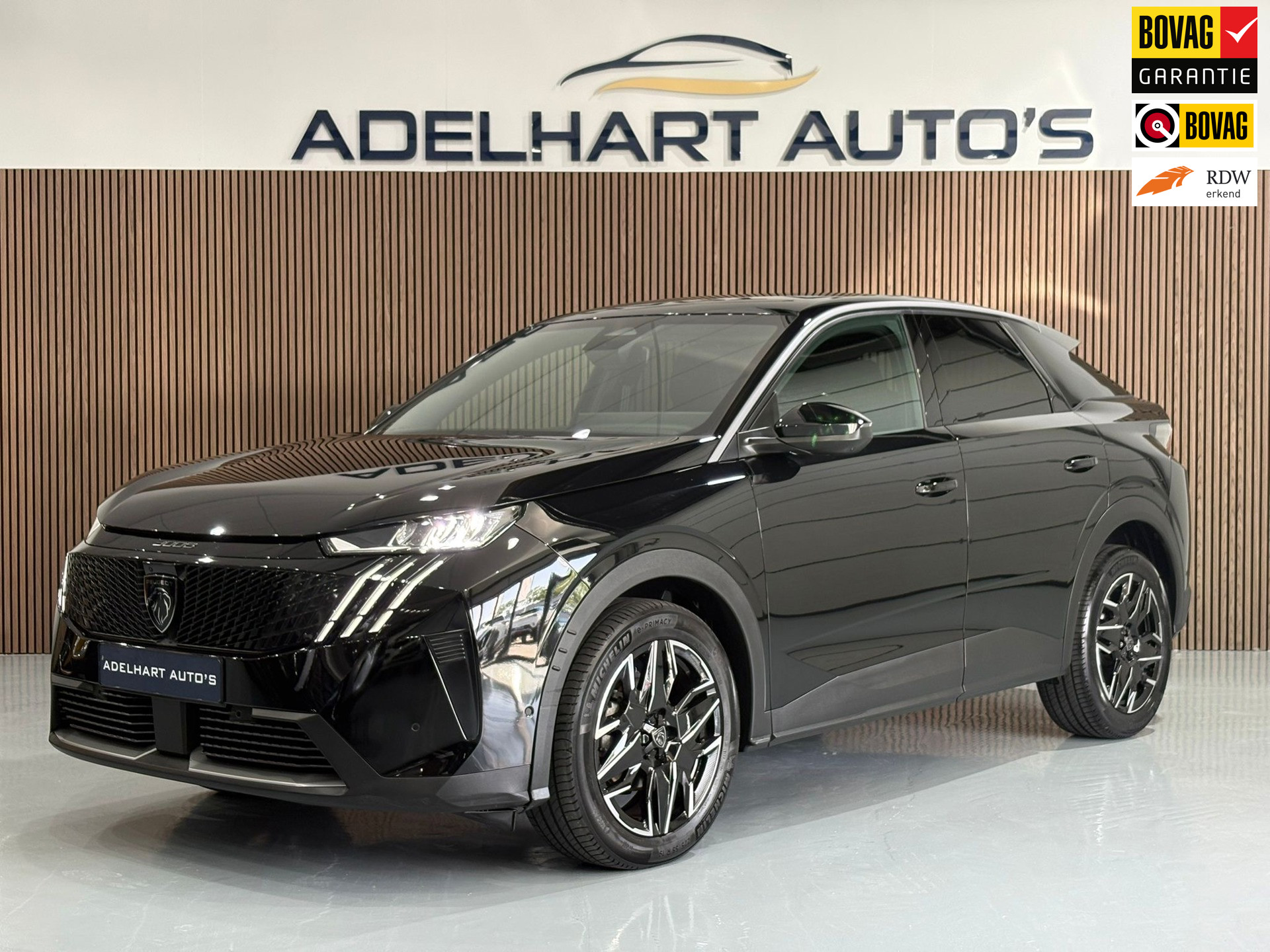 Peugeot 3008 1.2 Hybrid 145e Allure Nieuw Model Automaat / Navigatie full map / 360 Camera / Adaptive Cruise / Climate control