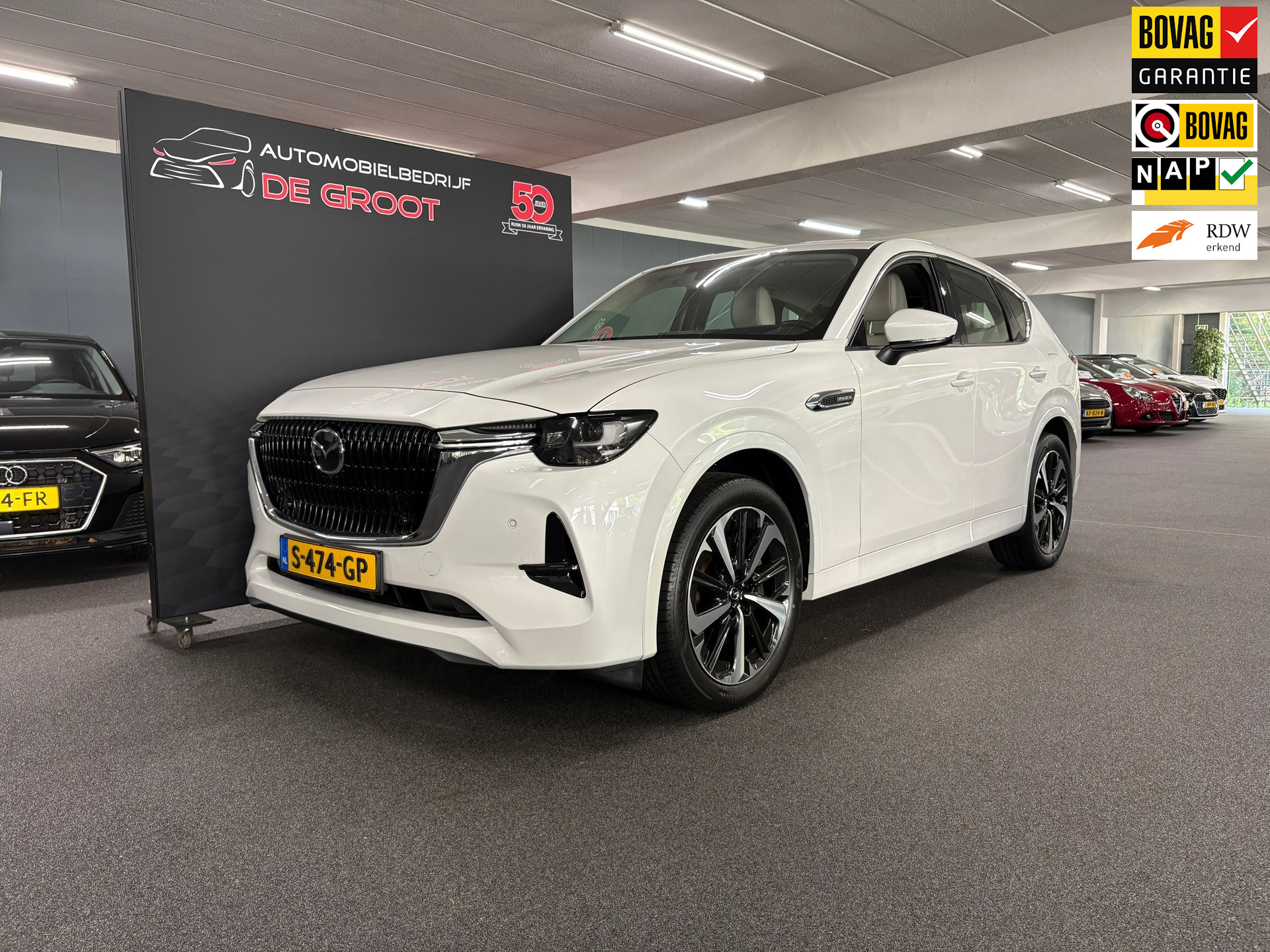 Mazda CX-60 2.5 e-SkyActiv PHEV Takumi/ NL auto/ Eerste eigenaar/ Elektrische trekhaak