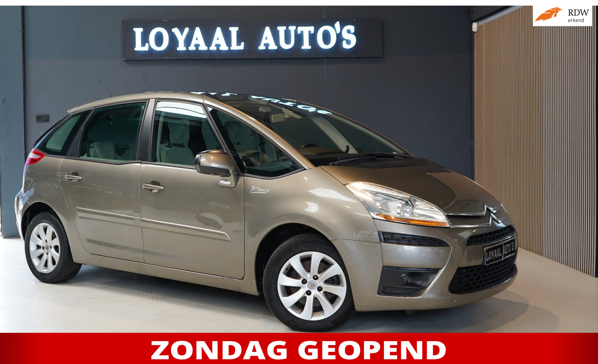 Citroën C4 Picasso 1.6 THP Ambiance 5p. | AUTOMAAT | CRUISE | AIRCO | GLAZEN DAK | TREKHAAK | PDC | APK.