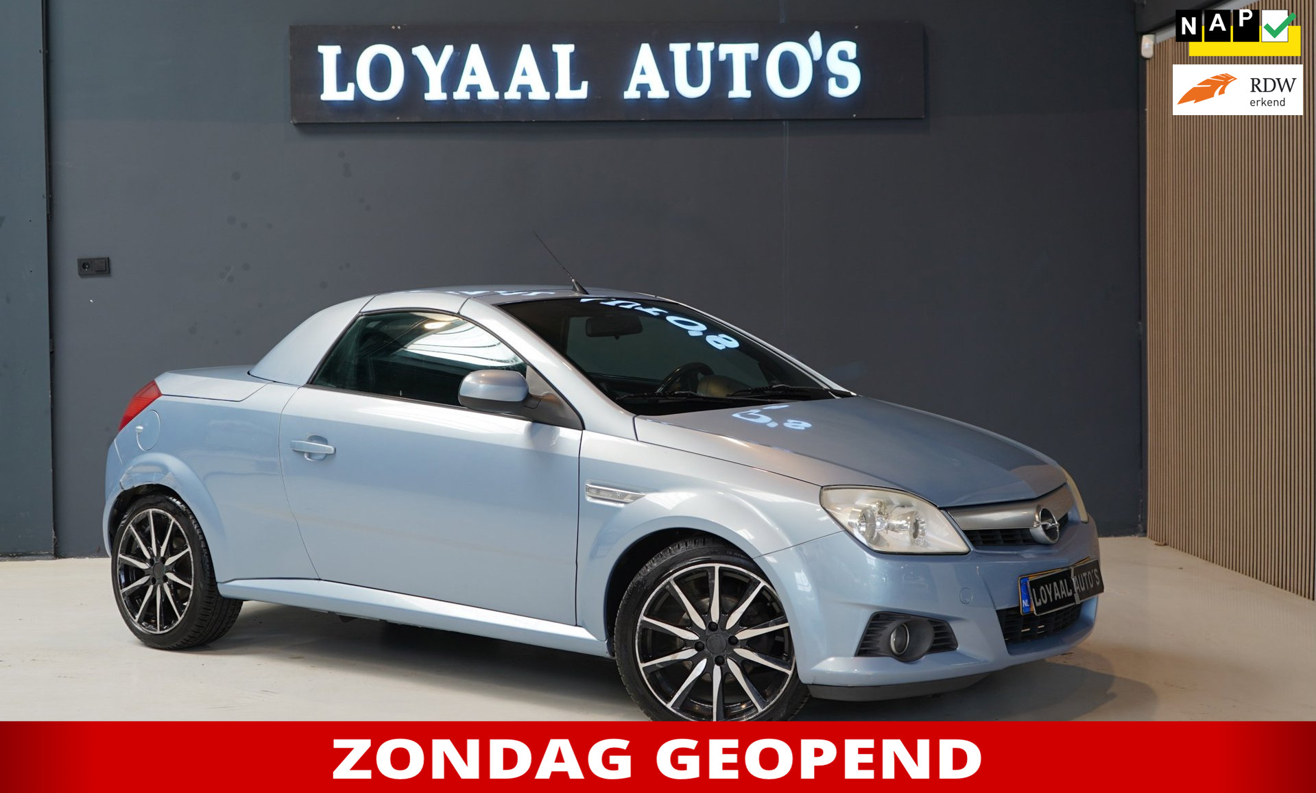 Opel Tigra TwinTop 1.8-16V Cosmo | AIRCO | ELEK.RAMEN | APK | NAP.