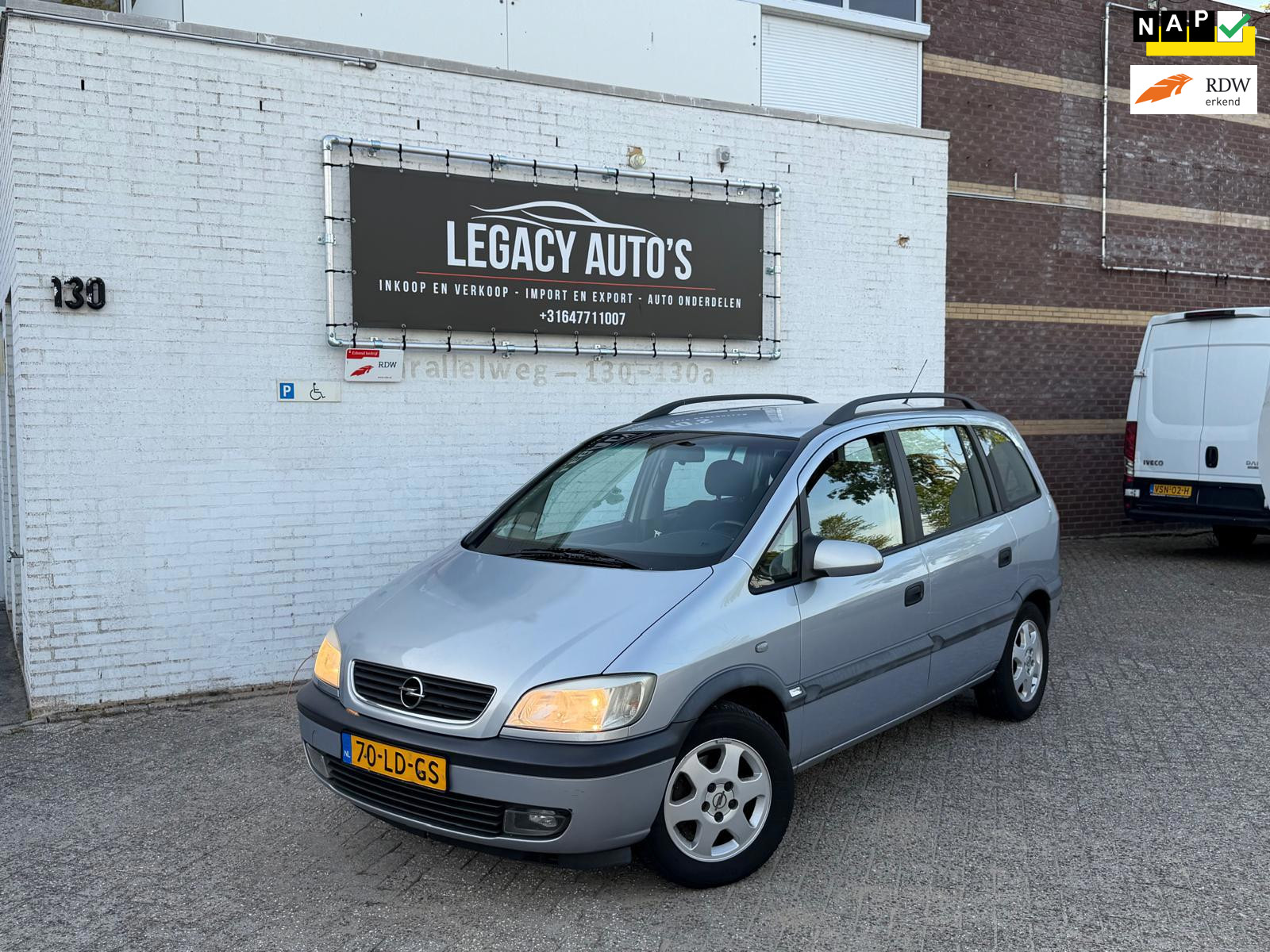 Opel Zafira 2.2-16V Elegance – AIRCO – CRUISE CONTROLE – NETTE AUTO!