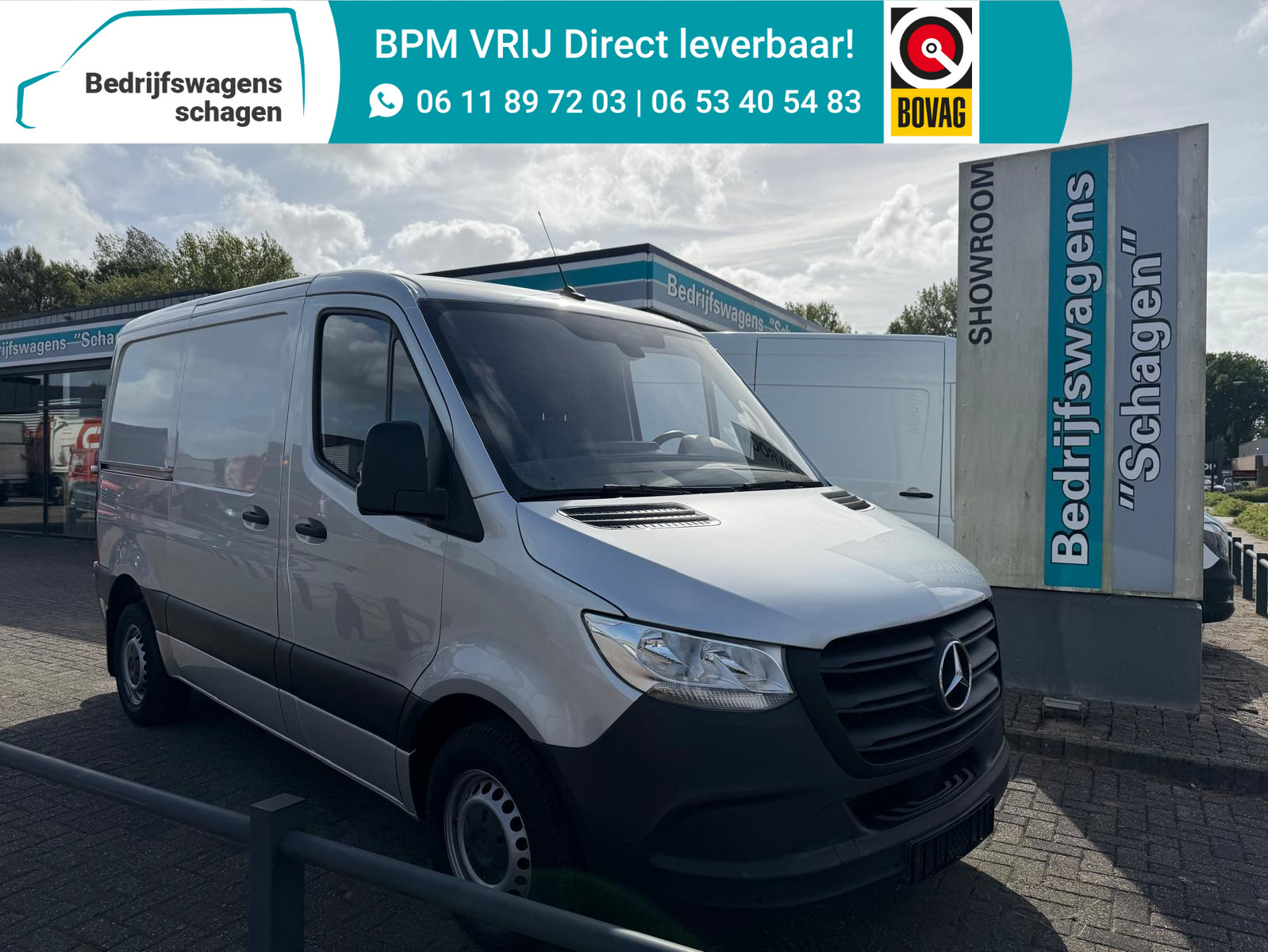 Mercedes-Benz Sprinter 311 CDI L1H1 E6 | 2x Schuifdeur | Mbux | Leder