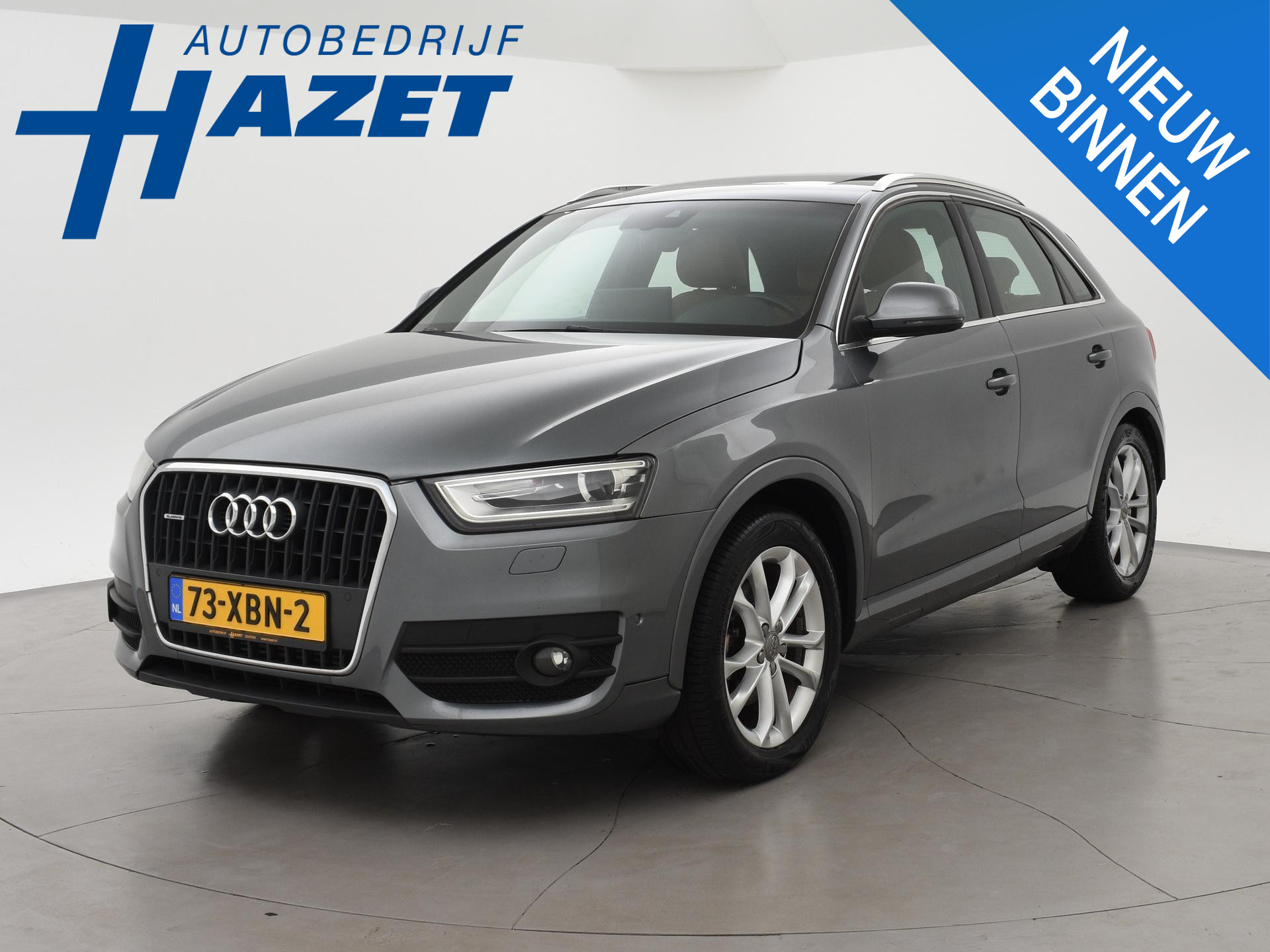 Audi Q3 2.0 TDI 177 PK S-TRONIC AUT. QUATTRO PL + PANORAMA