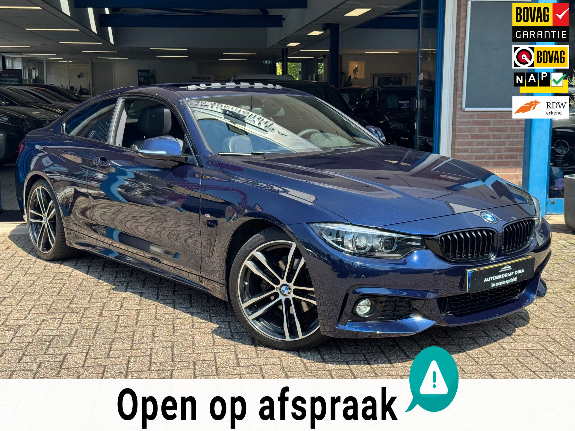 BMW 4 Serie Coupé 420i High Executive M-Pakket 2019 AUT NAP!