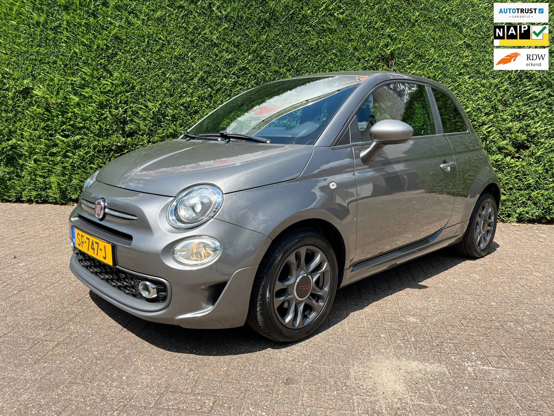Fiat 500 0.9 TwinAir Turbo Sport, Apple-carplay, Airco, Cruise, Led, Eerste eigenaar !
