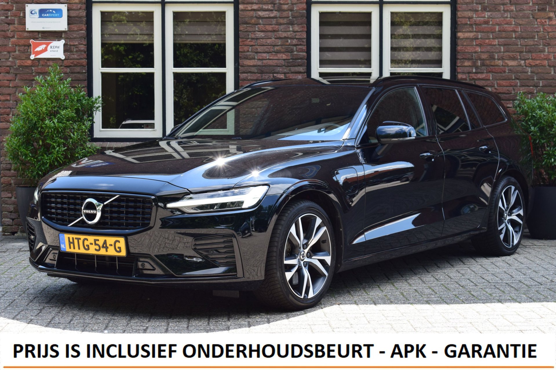 Volvo V60 2.0 T6 Aut. Recharge AWD R-Design Trekhaak | Camera | Keyless