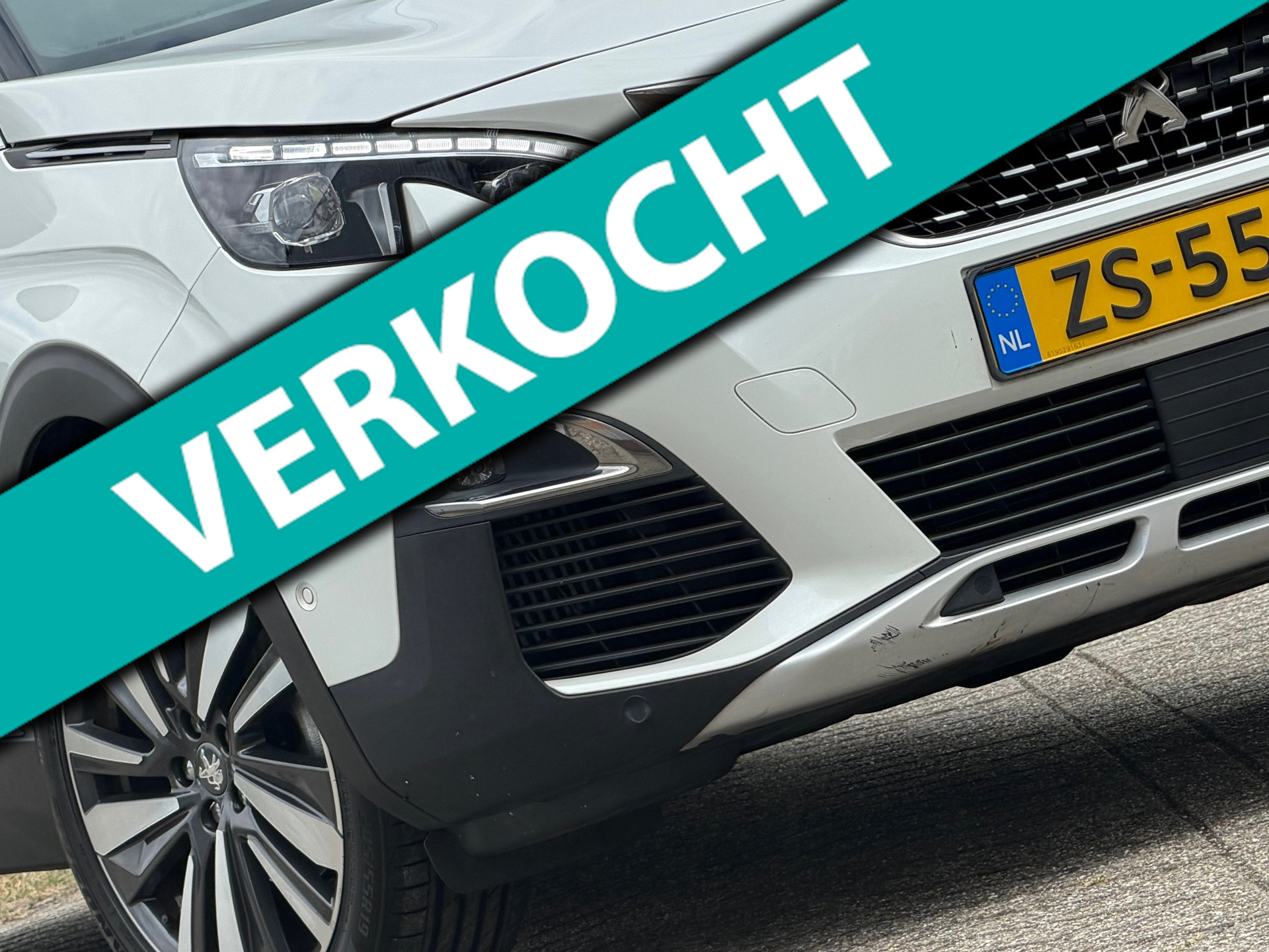Peugeot 5008 1.2 PureTech 130pk GT-Line – Blanc Nacré – Leder/Panorama schuifdak/7 pers – Topstaat
