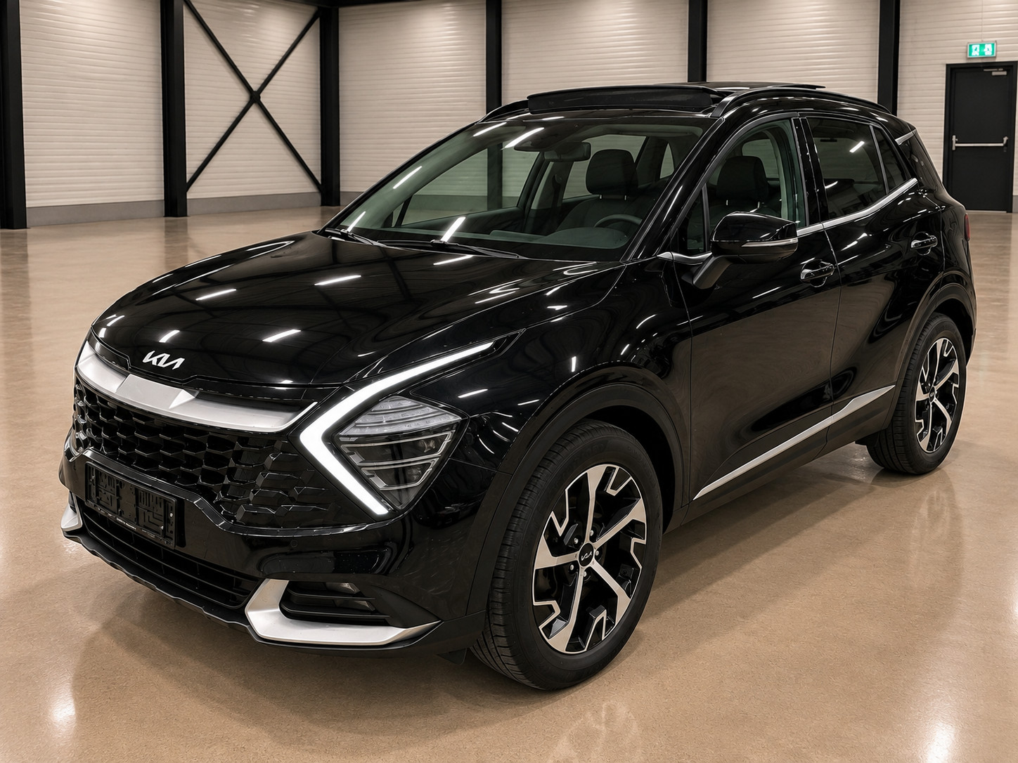 Kia Sportage 1.6 CRDI Black Edition MHEV Pace trekhaak DCT Pano 360 full