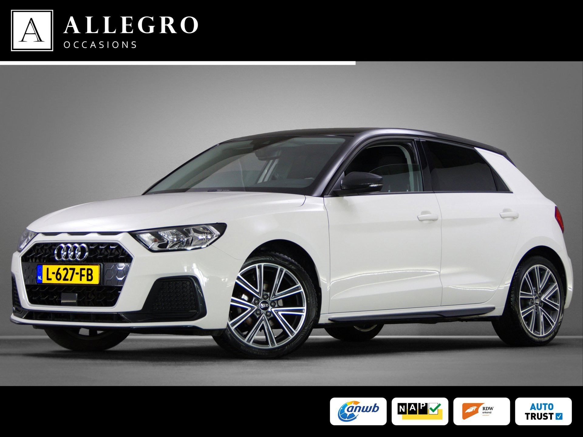 Audi A1 Sportback 25 TFSI Sport (APPLE CARPLAY/ANDROID AUTO, CRUISE CONTROL, DIGITALE COCKPIT, BLUETOOTH, MULTIFUNCTIONEEL STUUR)
