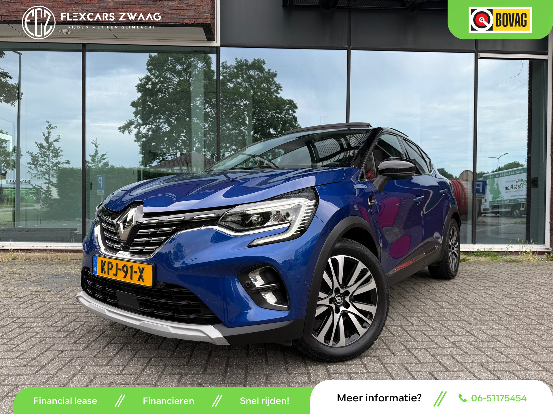 Renault Captur 1.3 TCe 140 Initiale Paris – Automaat – Pano/Schuifdak – Leder – Navi