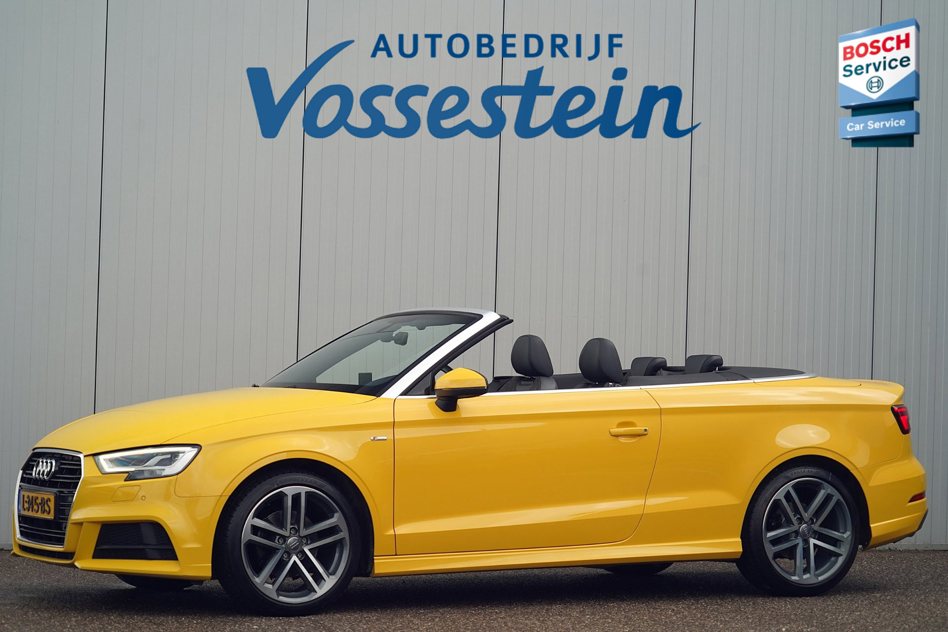 Audi A3 Cabriolet 1.5 TFSI CoD Sport S Line Edition / Vegasgelb / Led Matrix / Camera / Navi / Stoelverw. / Nekverw.