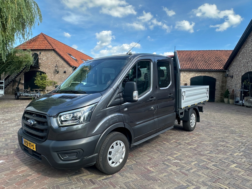 Ford Transit 350 2.0 TDCI L2H1 Dub Cab | Euro 6 | open laadbak | Carplay | Camera |cruice