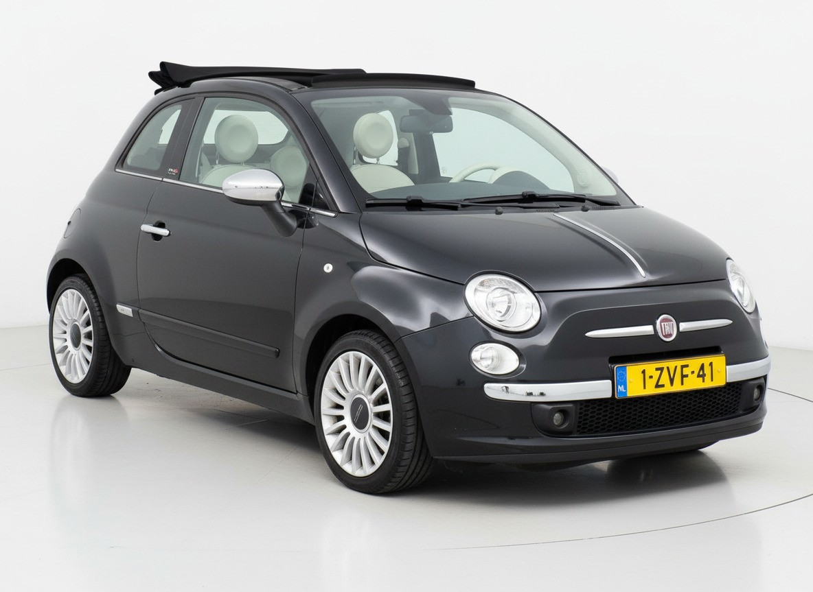 Fiat 500C 0.9 TwinAir Turbo Lounge|Cabrio|Xenon|Parkeersens