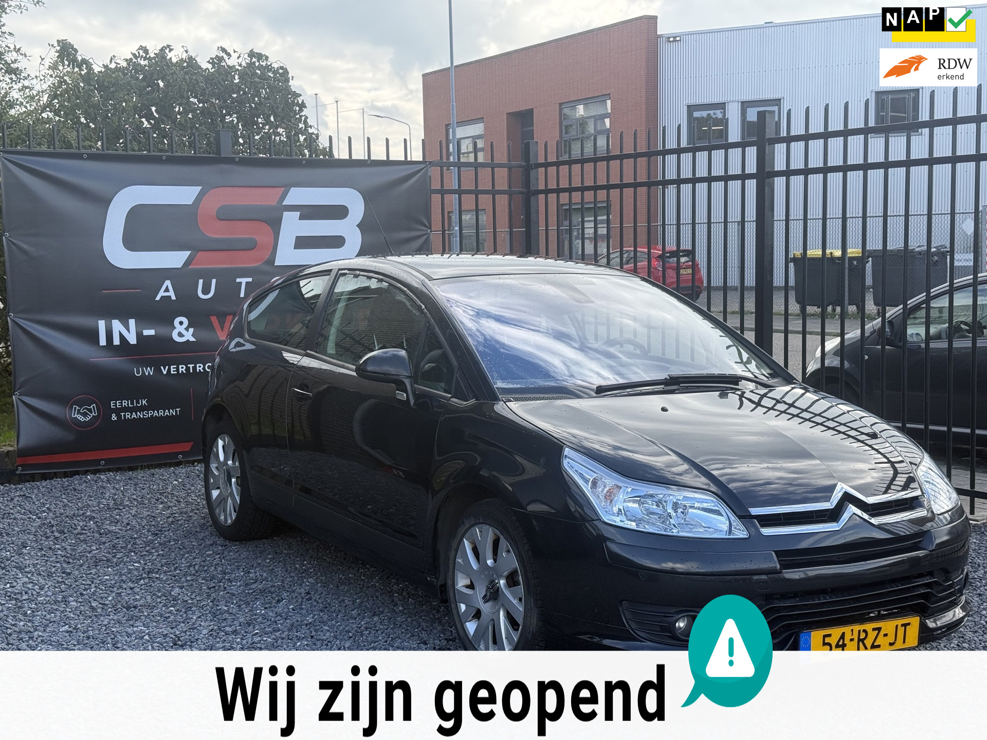 Citroën C4 Coupe 1.6-16V VTR+ AUTOMAAT!AIRCO!APK!KOOPJE!