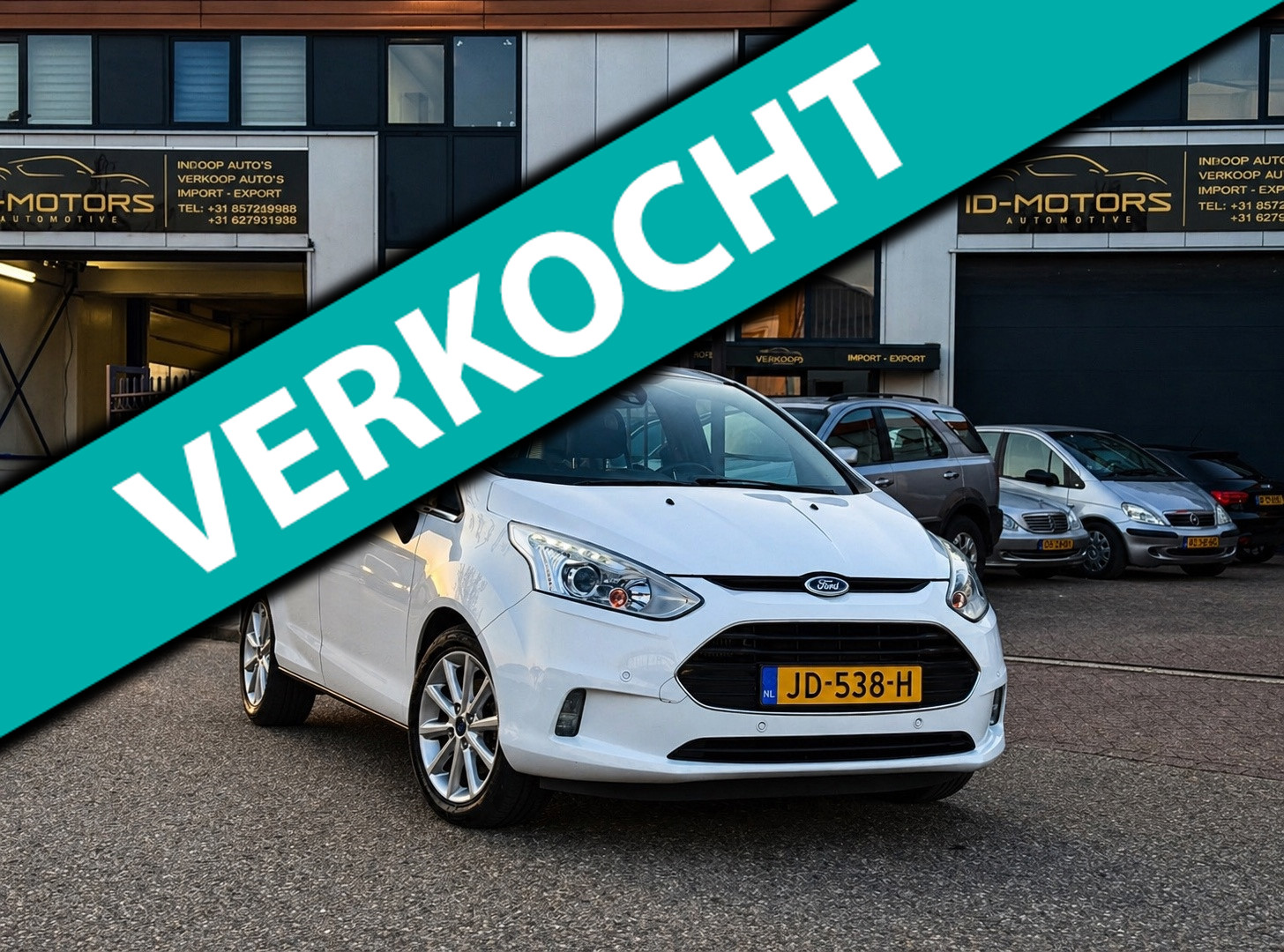 Ford B-MAX Ford B-Max 2016 Titanium Luxe UITVOERING NAP CAM-CLIMA