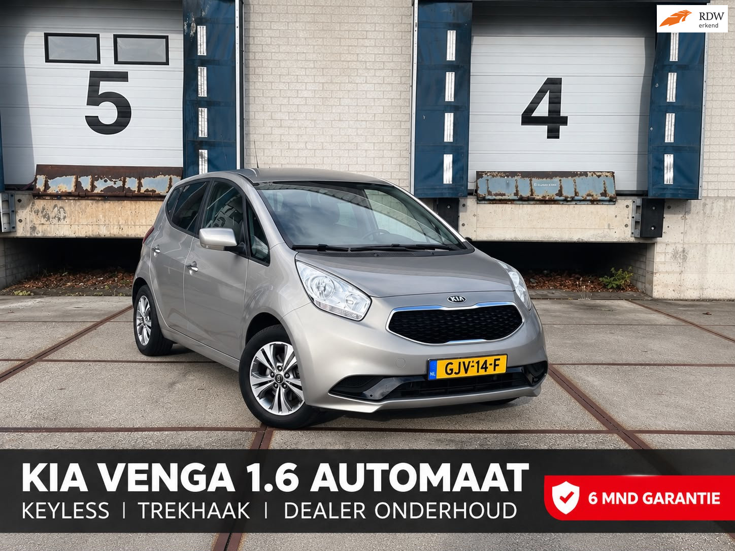 Kia Venga 1.6 CVVT ExecutiveLine (AUTOMAAT+KEYLESS+NET)