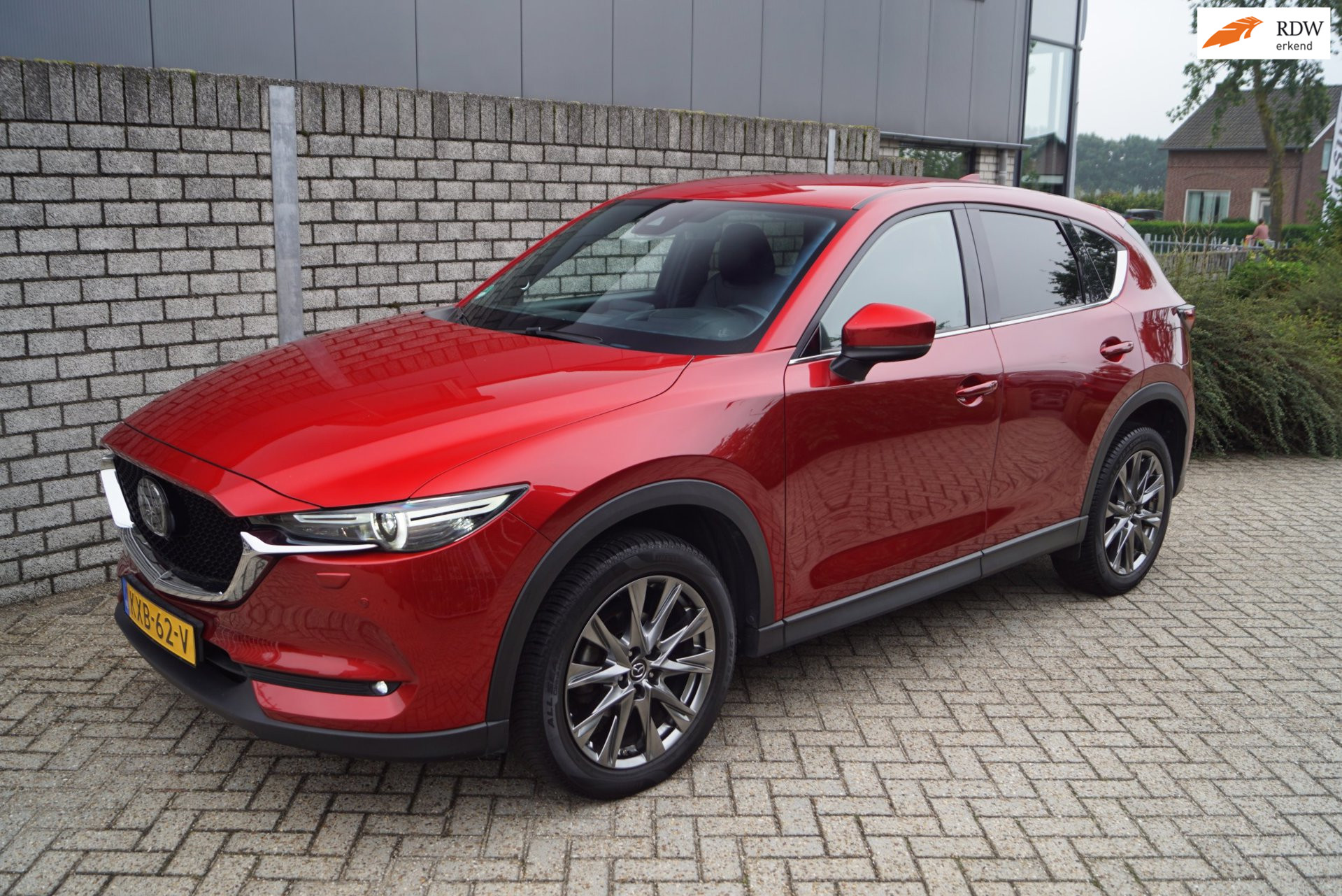Mazda CX-5 2.0 SkyActiv-G 165 Signature Autom Leder Stoel/Stuur A Bankverw Navi Camera Clima Adaptieve Cruise 2x PDC LMV 19 ENZ
