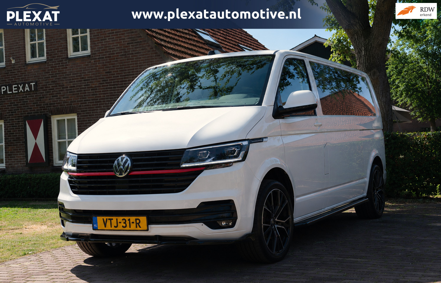 Volkswagen Transporter 2.0 TDI L2H1 28 Comfortline Aut | 20 Inch | LED | Facelift | Splitter | Apple Carplay | Leer | Trekhaak |