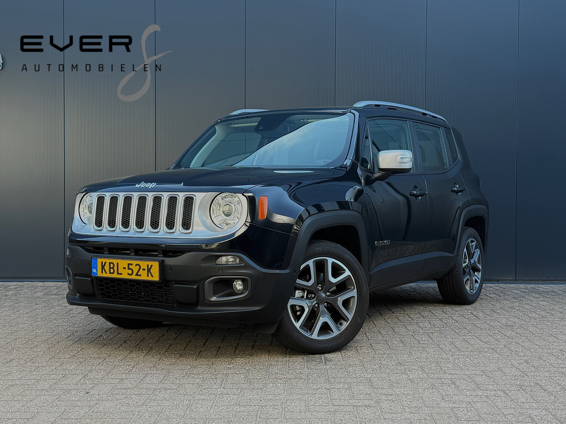 Jeep Renegade 1.4 170PK, Limited, AWD, ACC, 4WD, Pano/Dak, Beats/Audio, Keyless/Go, Lane/Assist, Sfeer/Verlichting, Trekhaak, 18′