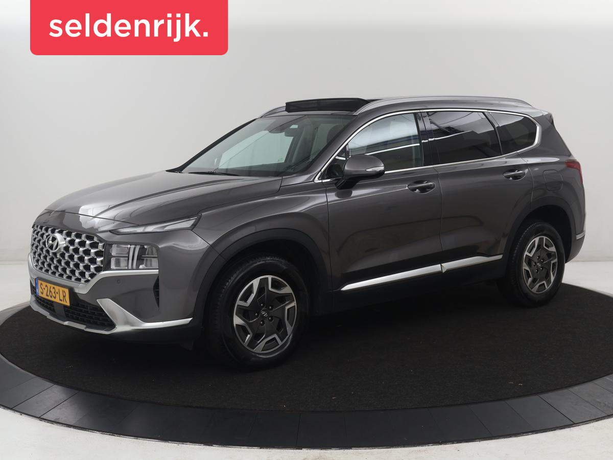 Hyundai Santa Fe 1.6 T-GDI HEV Comfort Smart Sky 7p | Panoramadak | Leder | Stoelverwarming |