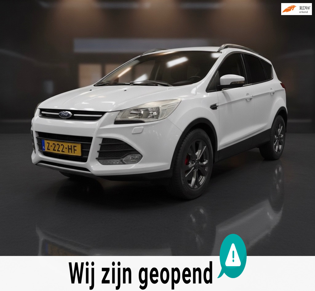 Ford Kuga 1.6 Trend-150pk-turbo-riem is vervangen-airco-trekhaak-nette auto