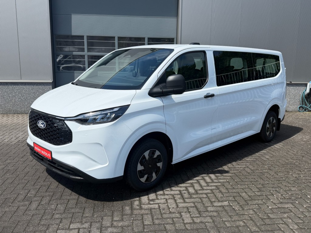 Ford Transit Custom Kombi 9 pers. Vol. elektr. 71 kWh . 340 L2H1 100kW Trend Climate Controle tweede zitrij All Season banden Copy
